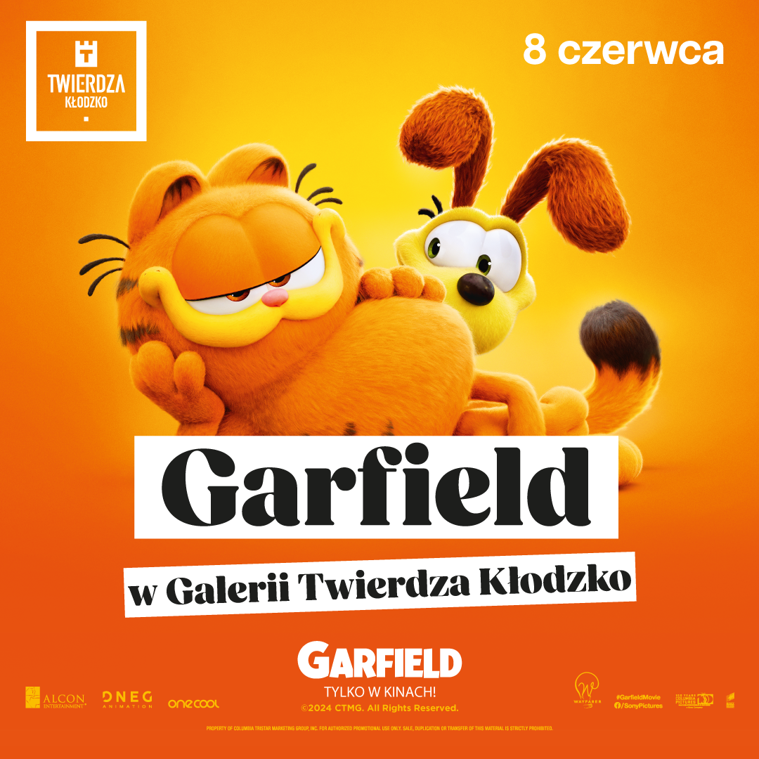 Spotkanie z Garfieldem w Galerii Twierdza Kłodzko!
