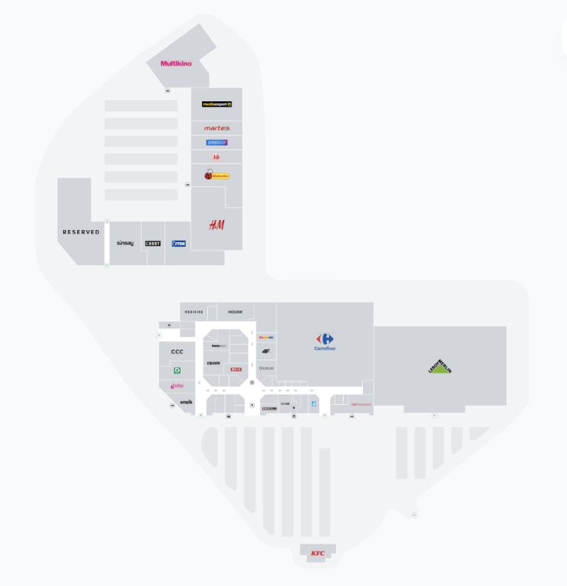 mapa galerii twierdza kłodzko