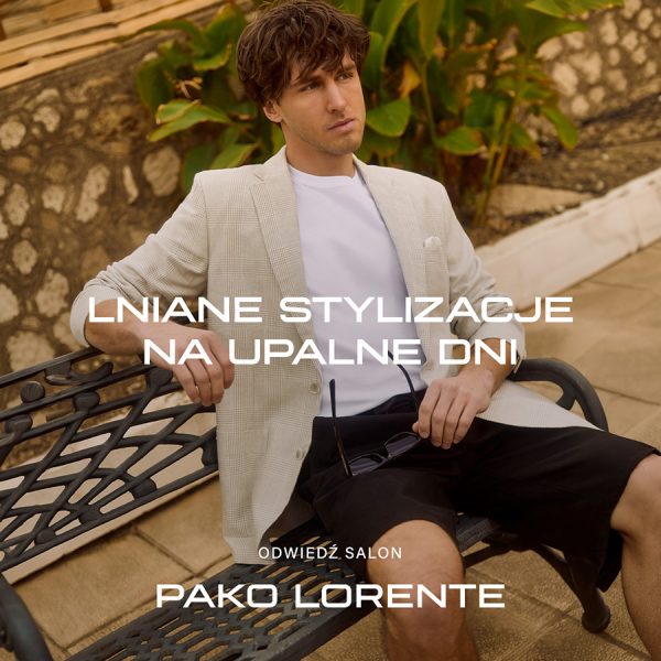 Mężczyzna w ubraniu z Pako Lorente