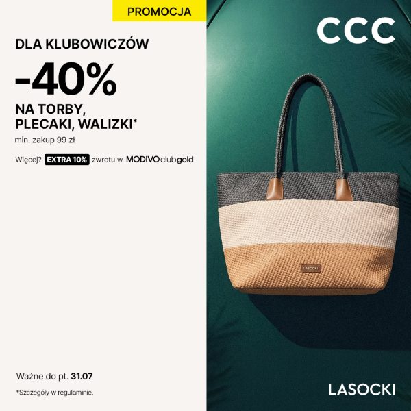 Grafika z promocjami w CCC