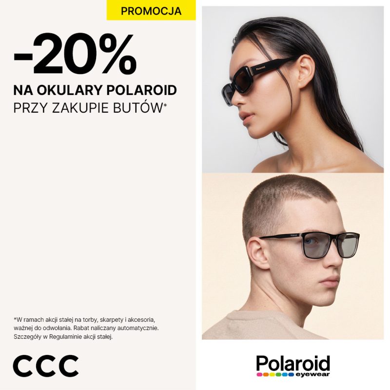 Grafika o 20% na okulary w CCC