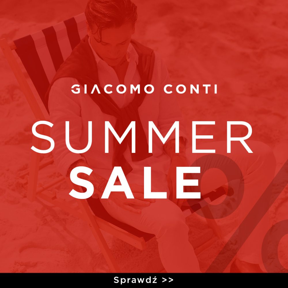 Plakat promocyjny Giacomo Conti