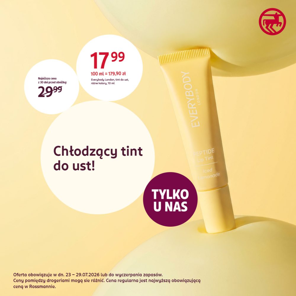 Grafika promocyjna w Rossmann
