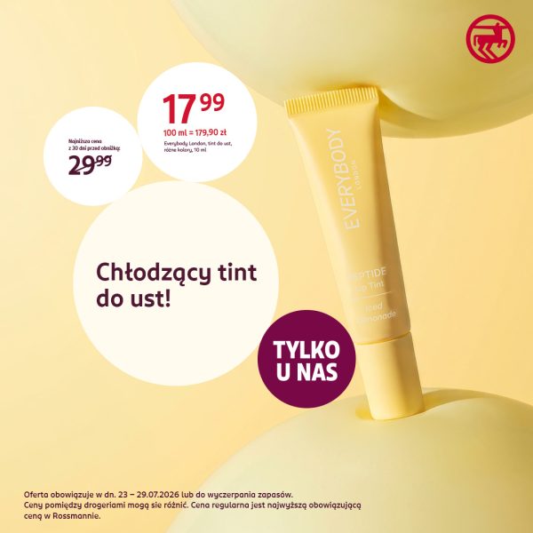 Grafika promocyjna w Rossmann