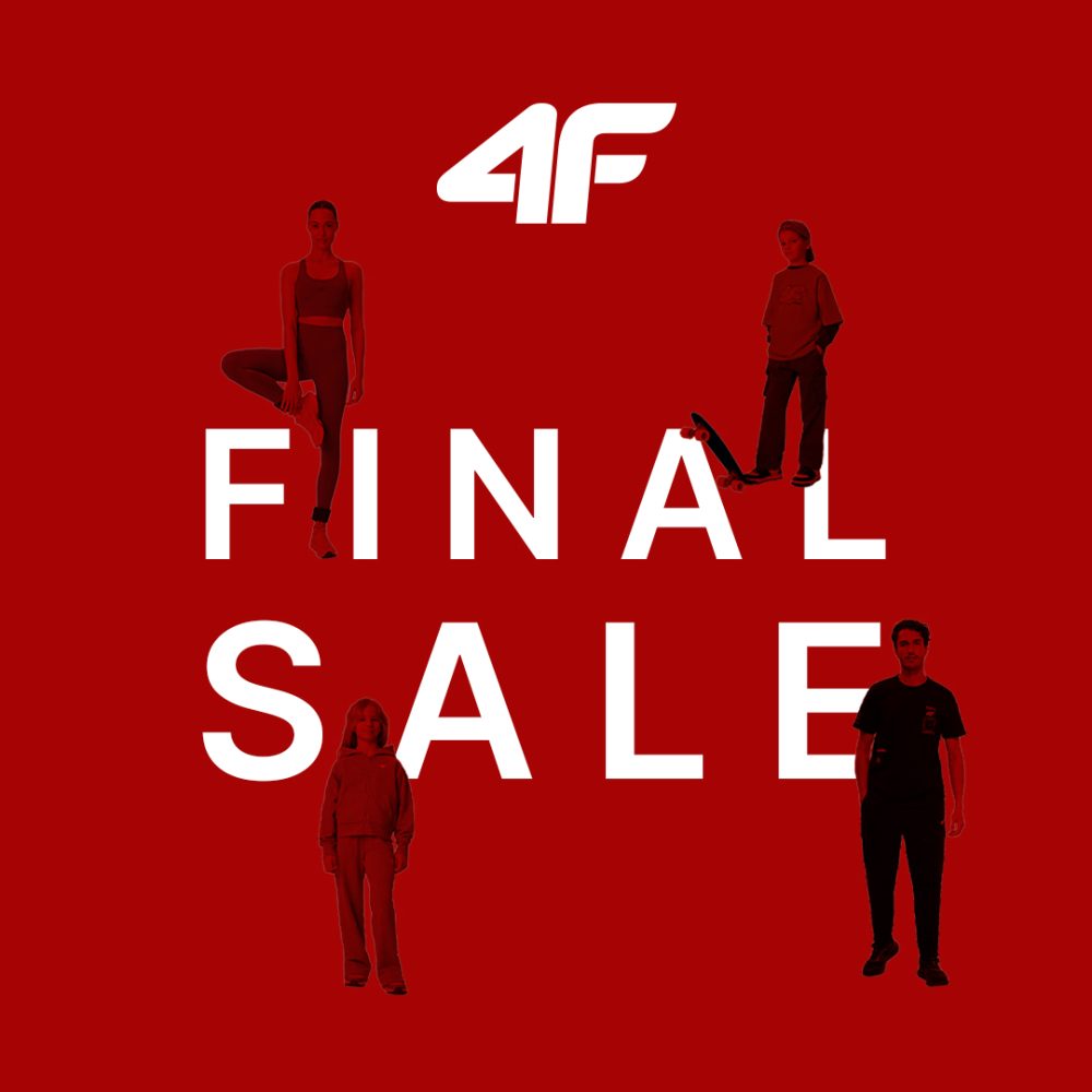 Plakat final sale w 4F
