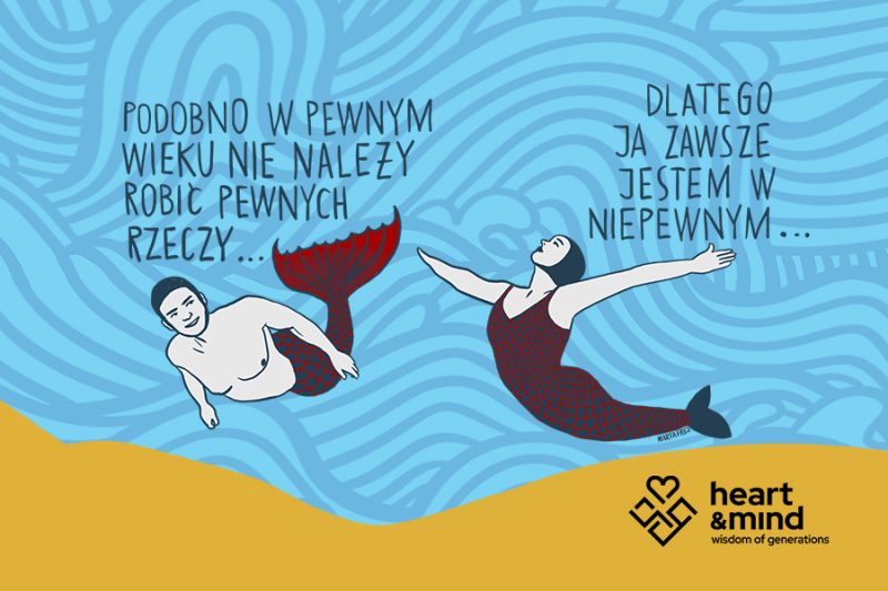 Grafika - akcja rynek pracy wciąż Ciebie potrzebuje 50+