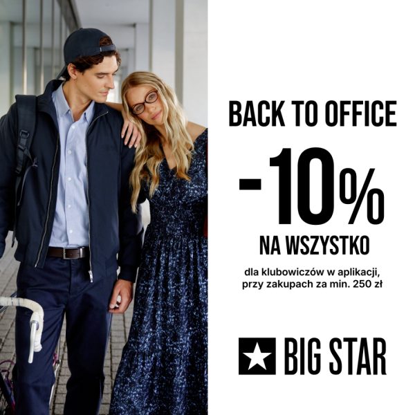 Modelka i model w grafice promocyjne Big Star