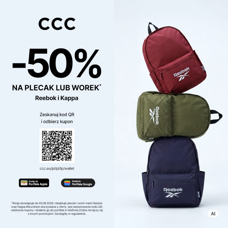 Grafika z promocją w CCC