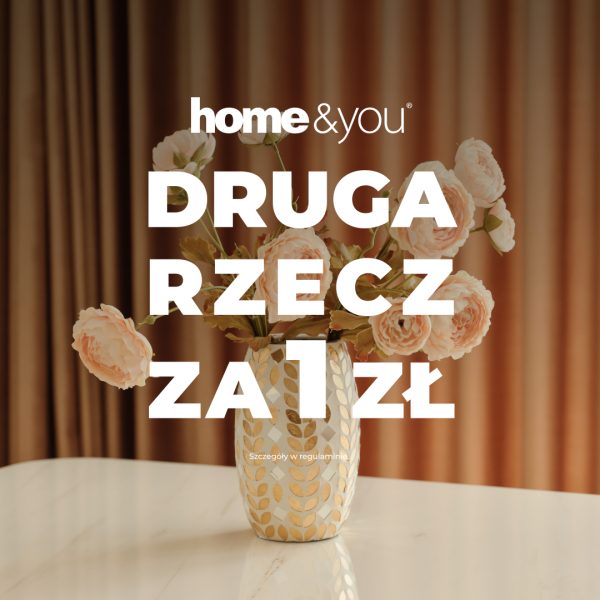 Grafika z promocją w salonie home&you