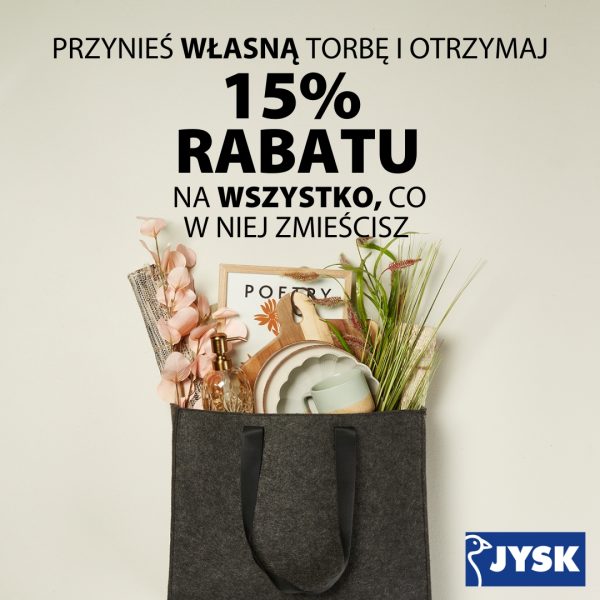 GRAFIKA Z AKCJĄ PROMOCYJNĄ W JYSK