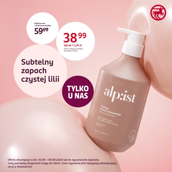 Grafika z kosmetykami z Rossmann