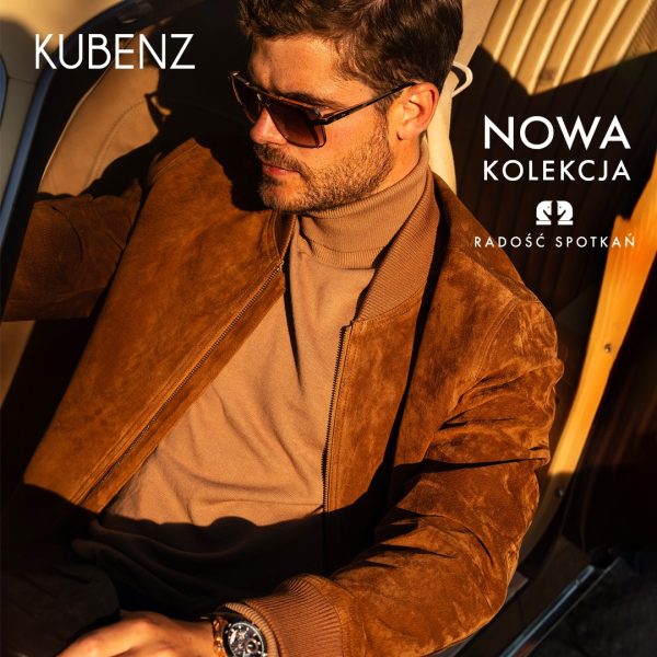 Model reklamujący nowa kolekcję KUBENZ
