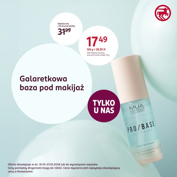 Grafika z nową promocją w Rossmannie