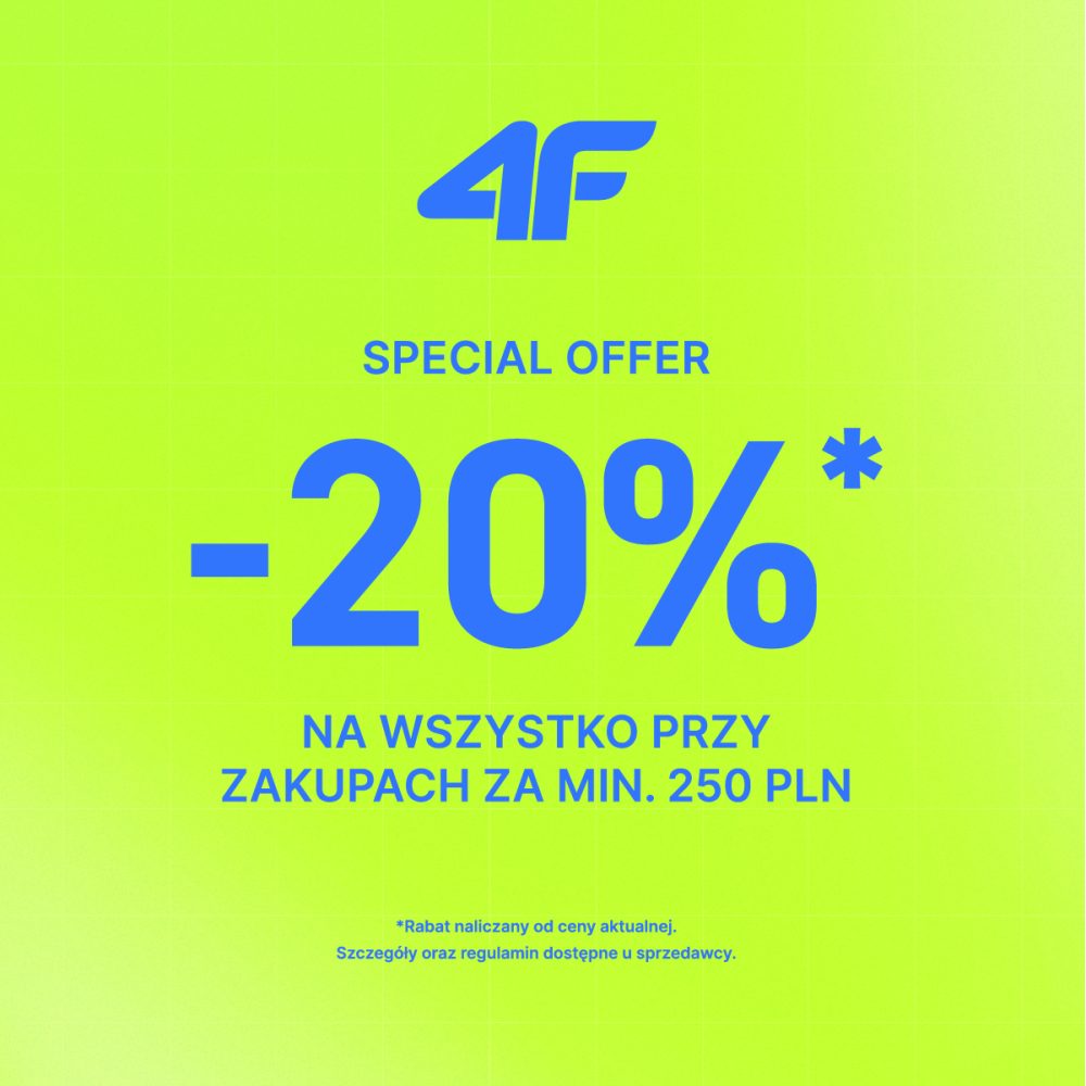 Grafika z nową promocją w 4F