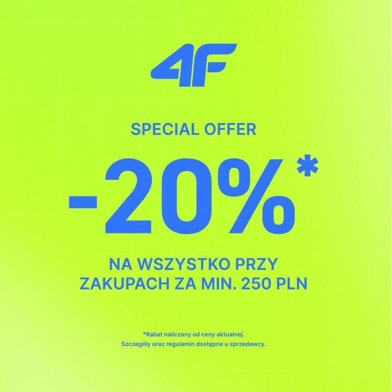 Grafika z nową promocją w 4F