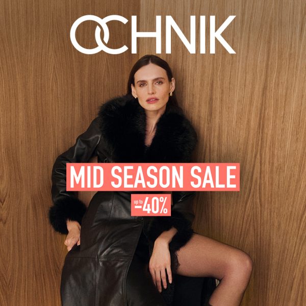 Grafika z modelką w stroju z Ochnik
