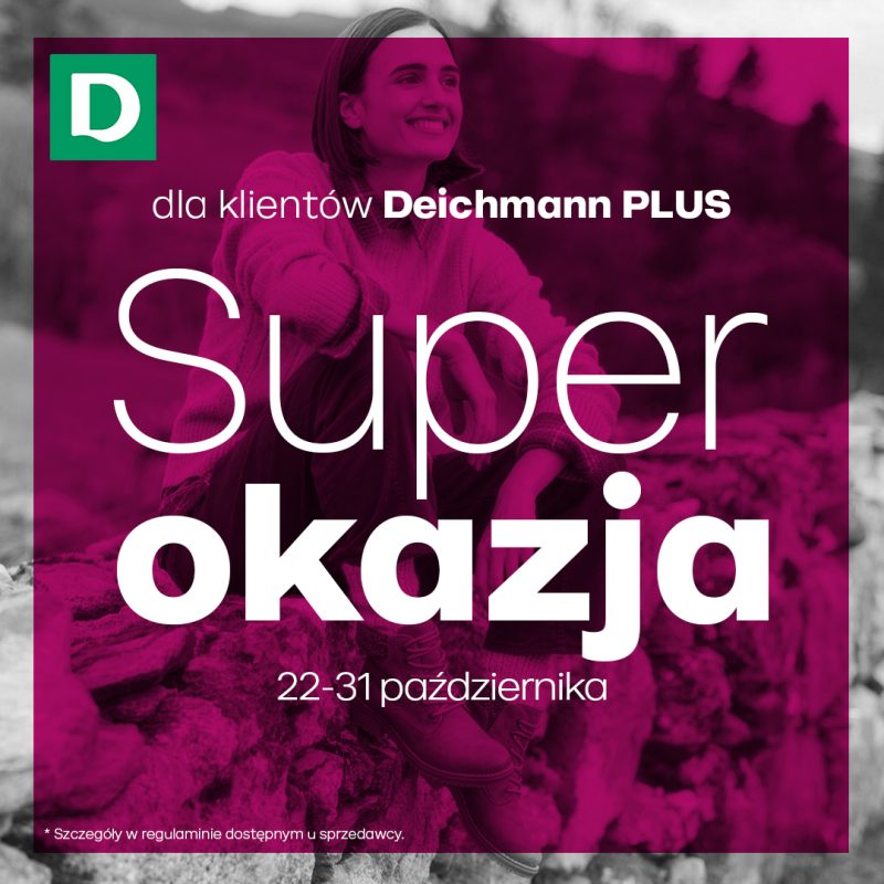 Grafika z super okazją w Deichmann