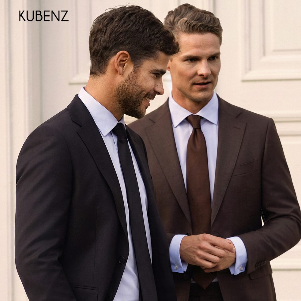 Modele w garniturach marki Kubenz