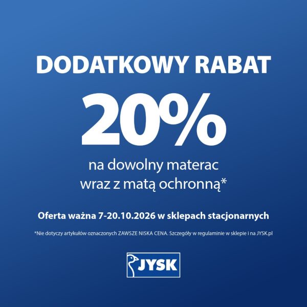 Promocja w JYSK