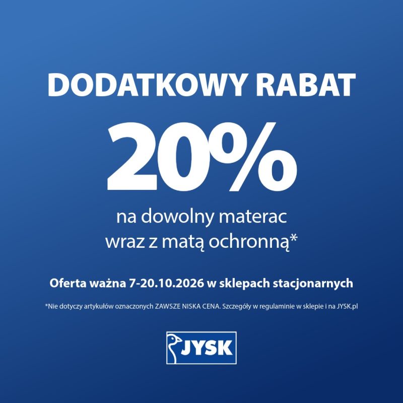 Promocja w JYSK